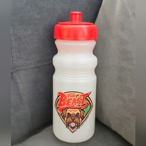 Red and White 'The Beast' Water Bottle